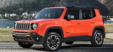 Jeep Renegade laranja